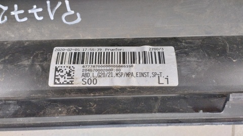 Listwa progowa lewa BMW 3 G20 G21 M Pakiet 18- sedan kombi