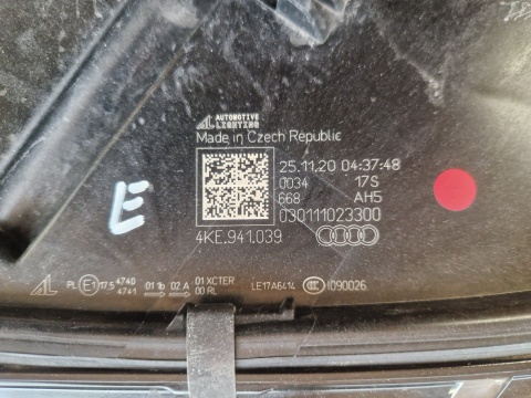 LAMPA PRZÓD AUDI E-TRON E TRON 4KE FULL LED 18- LH LEWA 4KE941039