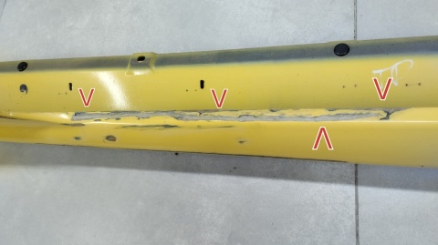 Listwa progowa prawa Opel Corsa D OPC GSI 06-14 3d
