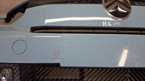 Zderzak przód przedni Citroen C3 E-C3 IV 4 24- / + halogeny + wiązka