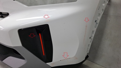 Zderzak przód przedni Citroen C3 e-C3 Aircross II 24- / + PDC