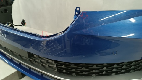 Zderzak przód przedni Skoda Superb 4 3P0807221 24- /+ 4PDC + Wiązka