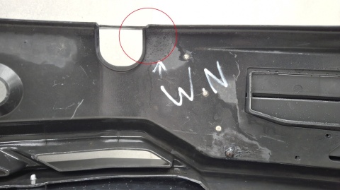 Dokładka spoiler zderzak przód Volkswagen VW T6 Sportline 15-19