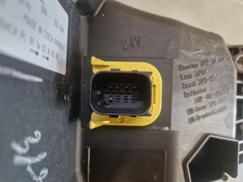 LAMPA PRZÓD MERCEDES ACTROS MP4 ZWYKŁA 11-19 LH LEWA A9608200239