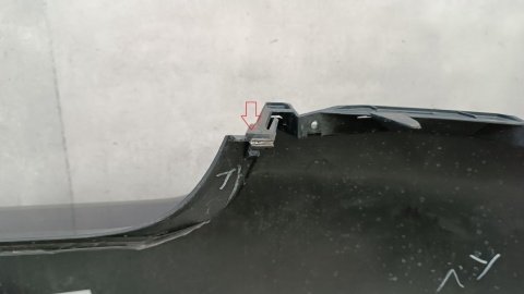 Zderzak tył tylny Citroen DS DS9 20-24 / + ślizgi