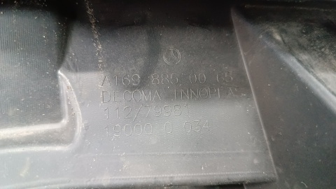 Zderzak przód przedni Mercedes A KLASA W169 Lift AVANTGARDE 08-12 /halogeny