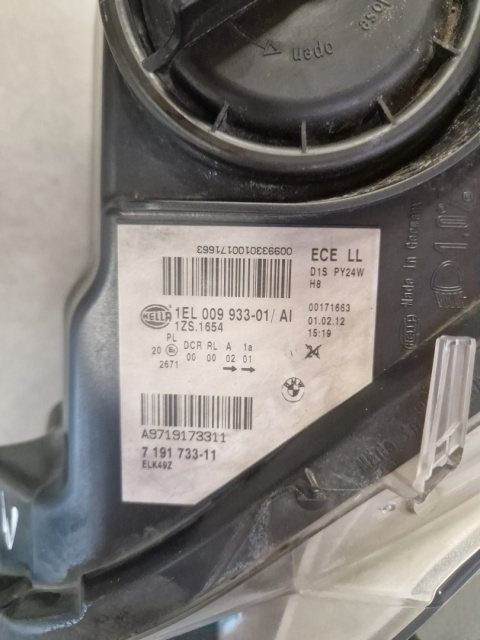 LAMPA PRZÓD BMW Z4 E89 09-13 KSENON NIESKRĘTNY LEWA LH 7191733-11