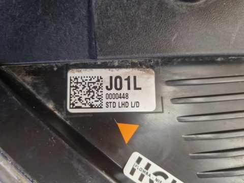 LAMPA PRZÓD HYUNDAI IONIQ ZWYKŁA SOCZEWKA NIEBIESKA RAMKA 16-19 LEWA LH J01L0000448