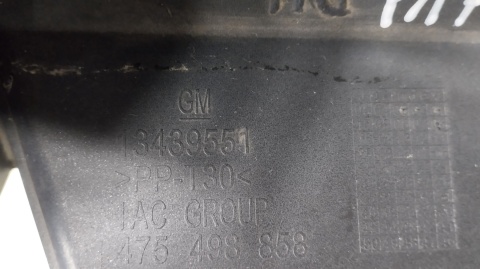 Listwa progowa błotnika prawa Opel Corsa E OPC 15- 5D 3D