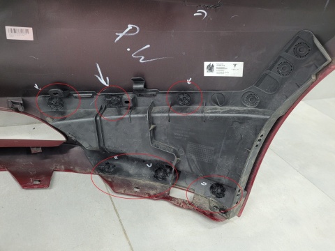 Zderzak przód przedni Tesla Model 3 III Lift Highland 23-