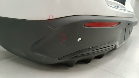Zderzak tył tylny MERCEDES EQA H243 W243 AMG 21-