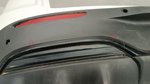 Zderzak tył tylny MERCEDES EQA H243 W243 AMG 21-