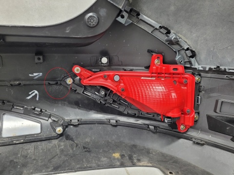Zderzak tył tylny Kia Sportage 5 V GT Line 21-