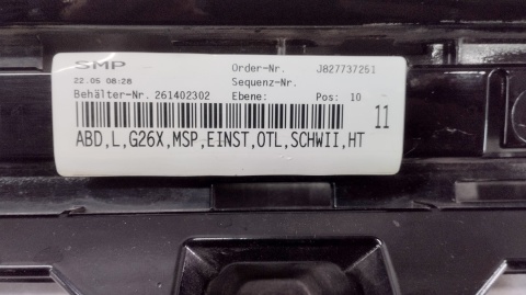 Listwa progowa ślizg mocowanie lewy BMW i4 G26 M Pakiet 20-