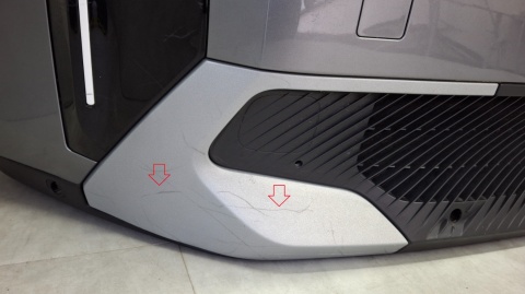 Zderzak przód przedni Citroen C3 e-C3 Aircross II 24- / + wiązka