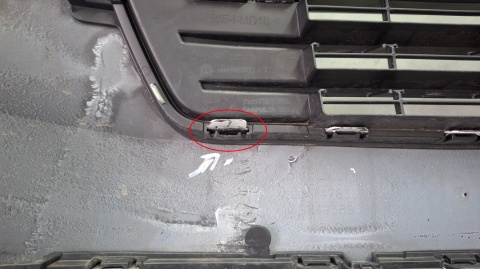 Zderzak przód przedni Opel Zafira D IV / Vivaro C III 3 LIFT 23-