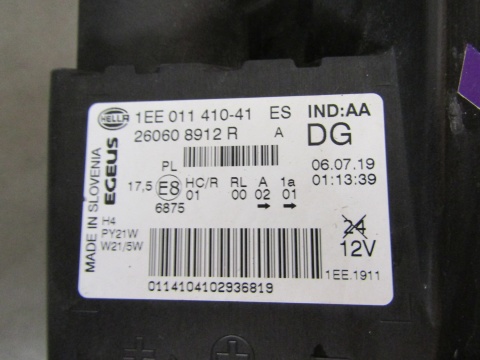 LAMPA PRZÓD RENAULT TRAFIC 3 III ZWYKŁA 14-19 LH 260608912R