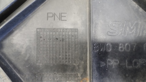 Osłona płyta podłoga pod zderzak AUDI A4 S4 B9 15-19 8W0807611A