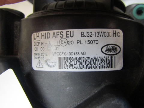 LAMPA PRZÓD RANGE ROVER EVOQUE XENON LH LEWA 11-15 BJ32-13W030HC