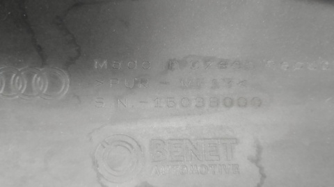 Spoiler dokładka tył AUDI Q2 OFFROAD 81A 16- /BODY KIT BENET/