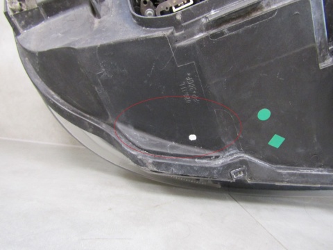 LAMPA PRZÓD BMW 3 E90 E91 KSENON NIESKRĘTNY 04-08 LH LEWA