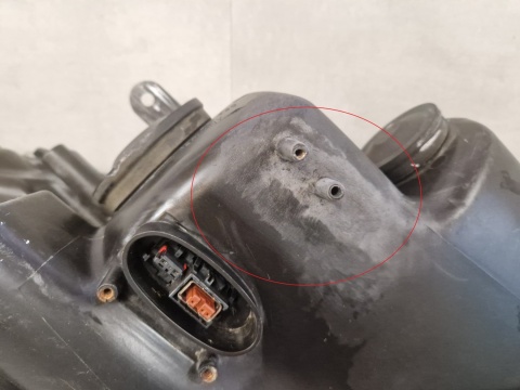 LAMPA PZÓD FORD S-MAX GALAXY MK2 KSENON NIESKRĘTNY LEWA LH 06-10 6M21-13D155-AK