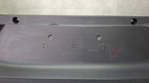 Zderzak tył tylny Citroën C3 E-C3 IV 23- / + wiązka