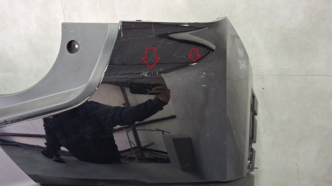 Zderzak tył tylny Citroën C3 E-C3 IV 23- / + PDC + wiązka
