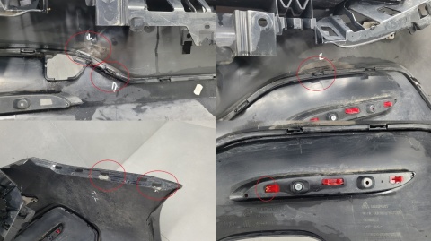 Zderzak tył tylny BMW 1 F20 F21 M-Pakiet Lift 15-18