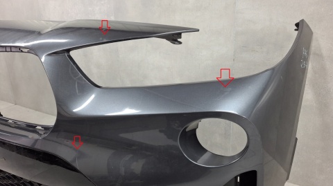Zderzak przód przedni BMW X2 F39 M-Pakiet 18-20 / + ślizgi