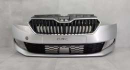 Zderzak przód przedni Skoda Fabia 3 III 6V0 Lift 18-21
