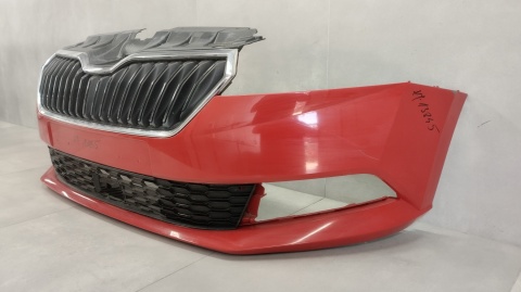 Zderzak przód przedni Skoda Fabia 3 III 6V0 Lift 18-21 / PŁYTA