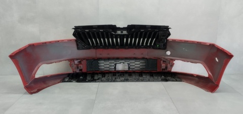 Zderzak przód przedni Skoda Fabia 3 III 6V0 Lift 18-21 / PŁYTA