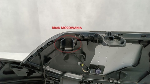 Zderzak przód przedni Mercedes EQS 297 21- /+ 6 PDC + wiązka