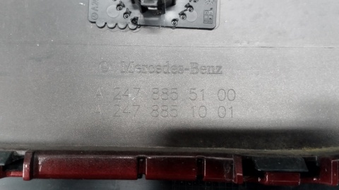 ZDERZAK TYŁ TYLNY MERCEDES B-KLASA W247 LIFT 2022-