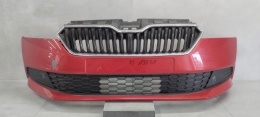 Zderzak przód przedni Skoda Fabia 3 III 6V0 Lift 18-21