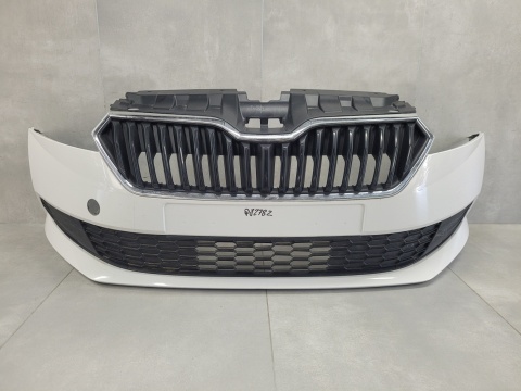 Zderzak przód przedni Skoda Fabia 3 III 6V0 Lift 18-21