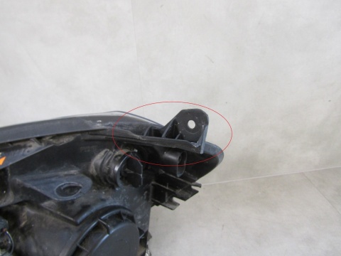 LAMPA PRZÓD NISSAN QASHQAI I J10 LIFT ZWYKŁA SOCZEWKA RH 26010BR00B