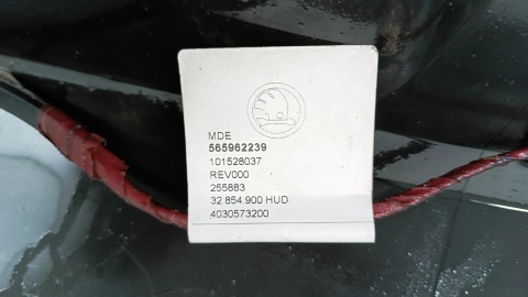 Zderzak tył tylny Skoda Kodiaq 565 16-