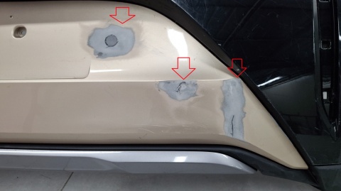 Zderzak tył tylny Toyota Aygo X Style VIP 22-
