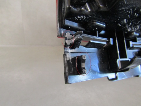LAMPA TYLNA KLAPY BAGAŻNIKA BLENDA VW TOUAREG III LIFT 760945307E 23-