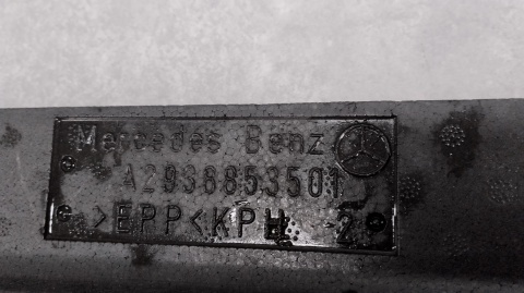 Wzmocnienie zderzaka przód absorber MERCEDES EQC W293 / A2938853501