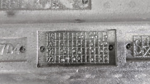Wzmocnienie zderzaka przód absorber MERCEDES EQC W293 / A2938853501