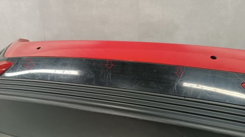 Zderzak tył tylny Honda Civic X 10 HB 17-19/+ podłoga