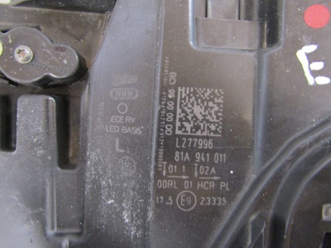LAMPA PRZÓD AUDI Q2 LIFT LED 20- LH 81A941011