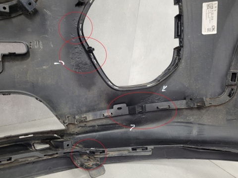 Zderzak przód przedni Kia Sportage 4 IV 15-18