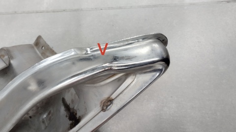 Końcówka tyln tył prawa tłumika wydechu MG HS Saic Motor 10878519r
