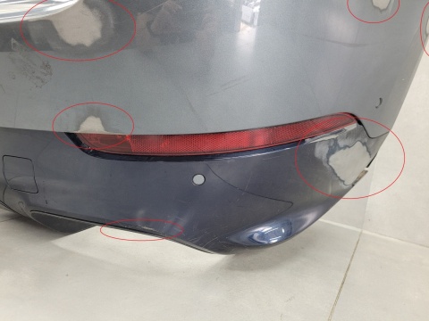 Zderzak tył tylny Porsche Cayenne 9Y3 Coupe Turbo Lift 23-