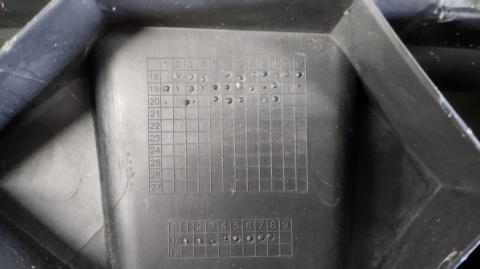 Osłona pasa przedniego maskownica SEAT TARRACO 18-
