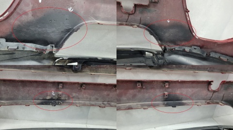 Zderzak przód przedni Kia Sportage 4 IV 15-18